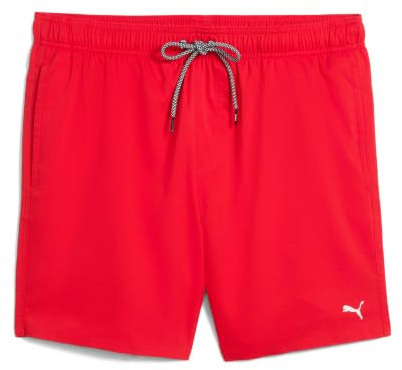 PUMA Shorts Pantaloncini, Rosso 03, XXL Uomo