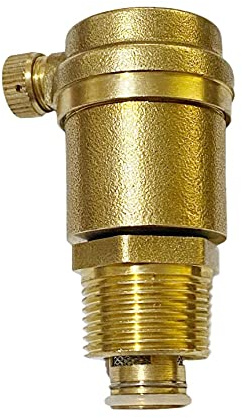 FP-TECH - VALVOLA AUTOMATICA DI SFIATO ARIA IN OTTONE ALTA TEMPERATURA PER PANNELLI SOLARI TERMICI