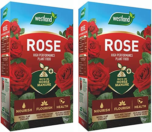 Wolvercroft Garden Centre Westland Rose high Performance Plant Food (1kg) x 2