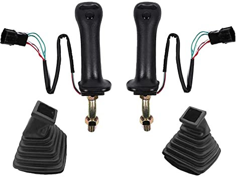 HDYS 1 Set L+R 3 Tasten Bagger Joystick Assy mit Staubschutz für Doosan- DX150 215 225 370-9C