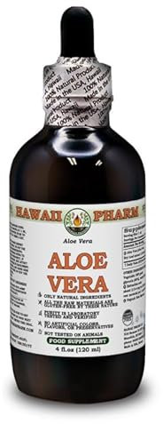 Hawaii Pharm Europe Aloe Vera Flüssigextrakt, getrocknetes Blatt (Aloe Vera) alkoholfreies Glycerit 120 ml