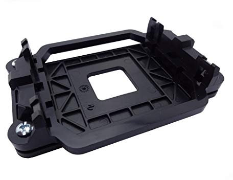 EC360® Bracket AMD AM2/AM3 Mainboard Halterung für Sockel AM2+ AM3+ FM1 FM2 940 Retention Mount Modul CPU Klammer Backplate (schwarz)