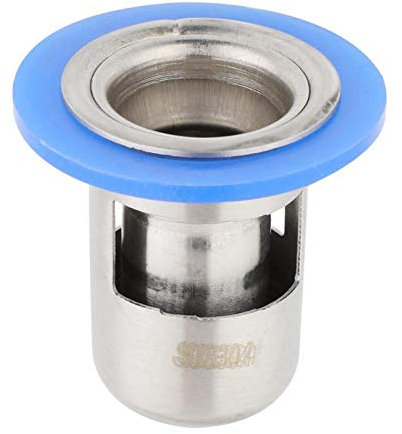 BORDSTRACT Desagüe de Ducha, 2,1*1,2*2,1 pulgadas Desagüe de Ducha Antiodor, Rejilla de Suelo para Baño, Lavadora, Inodoro, Ducha, Cocina(Medio Corto)