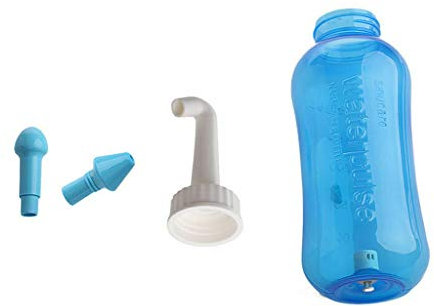 Laimoere Neti Pot Sinus Rinse Bottle Nose Wash Cleaner Pressure Rinse Nasal Irrigation for Adult & Kid BPA Free 300 ML