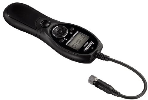 Hama Timer-Fernauslöser für Kameras mit Remote-Control-Eingang, DCCSystem, Schwarz