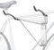 Delta Cycle Pablo Porte-vélos pour Garage, Appartement, Maison ou Bureau Comprend Une étagère Pratique Peut Supporter jusqu'à 29,5 kg Taille Unique