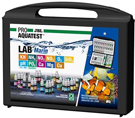 JBL Water Test Kit, With 11 tests, For saltwater aquariums, ProAquaTest Lab Marin