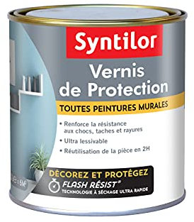Syntilor - Vernis De Protection Toutes Peintures Murales Incolore Mat 0,5L