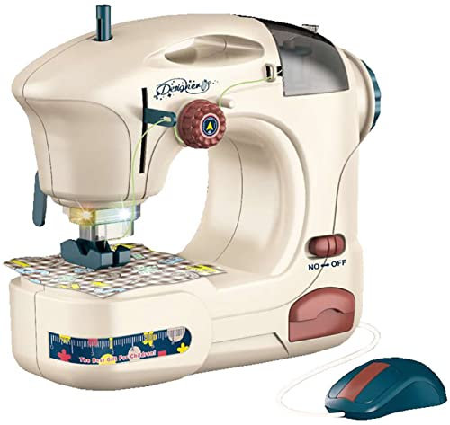 Luna Nähmaschine Kinder Haushaltsgerät mit Zubehör Licht und Sound +3J