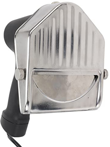 Fockety Coltello Shawarma Doner Kebab Elettrico, Affettatrici Kebab Turche Commerciali Professionali In Acciaio Inossidabile 80W, Regolazione Dello Spessore Coltello Shawarma Per Shawarma