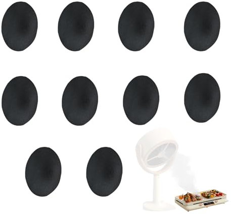 hotte de bureau - Hotte de table portable - Avec filtre à charbon actif, pompe à graisse en coton, anti-empreintes digitales, démarrage à un seul bouton – Pour cuisine, maison, barbecue, marmite