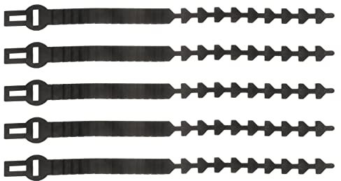 COOPHYA 5pièces Attaches Élastiques pour Arbres De Ties Réglables pour Soutien De Plantes Et Arbres Support Et Réutilisable pour Fixation De Branches Et Vignes