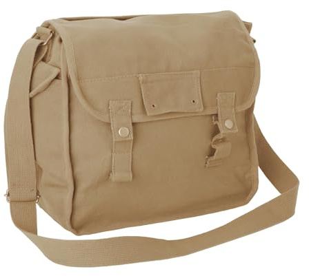 Large Cotton Canvas Side Bag