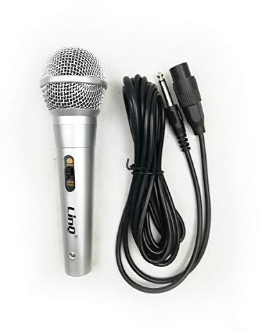 Microphone dynamique professionnel portable pour karaoké chanteur avec câble 3 m Jack 6,3 mm câble détachable pour karaoké