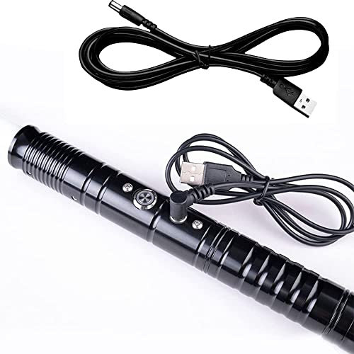 ZNLVZSH 2pcs Lightsaber Usb Charging Cable Accessories,light Up Sabre Sword Charging Cable, Force Fx Dueling Jedi Sith Lightsaber Charging Cable, For All Round Hole Lightsaber Charging Cables