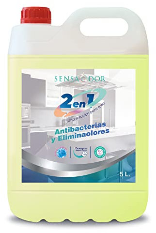 2 en 1 Antibacterias y eliminador de olor 5 litros Sensaodor.