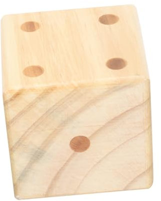 ORFOFE Holzwürfel Für Spiele Große Spielswürfel Mehrzweck-würfel-Requisite Holzwürfel-Spielzeug Party-Spiel-Requisite