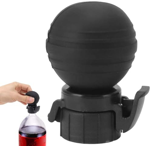 3X Soda Flasklock, Soda Flasklock för att hålla Fizz, Silikon Flaskhållare, Kolsyrad dryck Trycktyp Sparare Lock, Återanvändbar Dryckesflaskförslutning, Ölsparande Flasktoppar, 7 x 4,8 x 4,8 cm