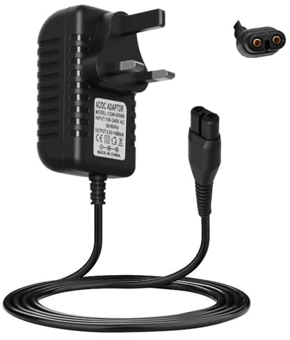 5.5V Charger for Karcher Window Vac Cleaners Replacement Windows Vacuum Cleaner Power Adapter for Karcher WV1/ WV2/ WV5/ WV55/ WV60/ WV70/ WV75/ WV60 Plus/ WV1 Plus/ WV75 Plus 1.5m Cord Black