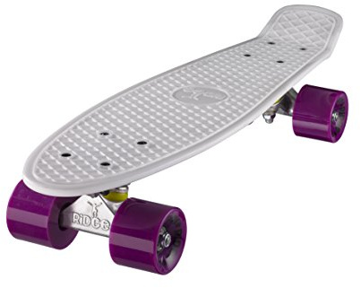 Ridge Skateboards 22 Original Mini Cruiser Skate 55cm Skateboard Planche a Roulettes Complète en 90 couleurs