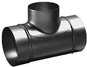 Té équerre 90° acier galvanisé TE 80/80 - UNELVENT - 860510