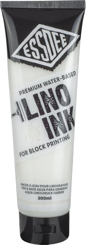 Essdee Inchiostro da stampa a blocchi bianco, LPI/12, 300ml