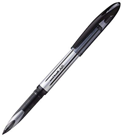 uni-ball Air Rollerball Pens, 0.7 mm, Black (12-Pack)