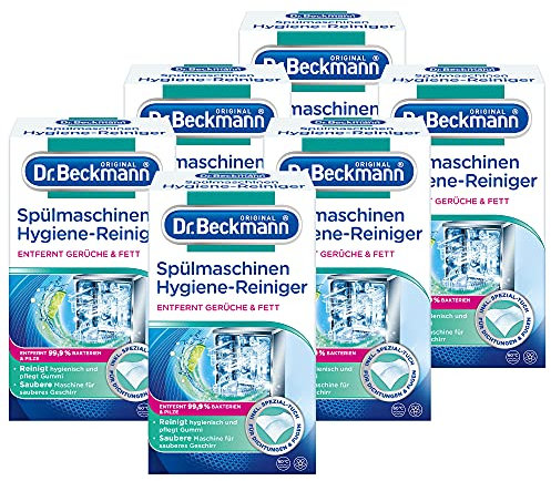 Dr. Beckmann Spülmaschinen Hygiene-Reiniger entfernt Rückstände