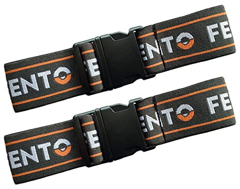 FENTO 2 Elastics with Clip Original Black/Orange