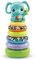 VTech - Nino, Éléphanteau Empilo 3 en 1, Pyramide Bébé Fabriquée avec des Matériaux Plus Durables, Hochet Musical Éléphant, Jouet d'Éveil, Cadeau Bébé Garçon et Fille Dès 6 Mois - Contenu en Français