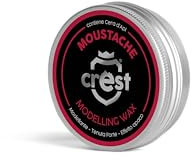 CREST - Moustache Wax - Cera per Baffi Uomo - Tenuta Forte - Effetto Opaco - Modellante Professionale - Uso Quotidiano - 30ml - Made in Italy