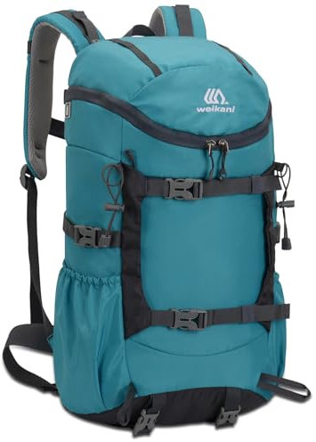 jianyana Wanderrucksack 30L Trekkingrucksack Reiserucksack Wasserdichter Campingrucksack für Wandern Camping Bergsteigen Reisen Sport Herren Damen