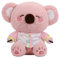 champracer Kuscheltier Koala Plüsch,Flauschiger Stofftier zum Spielen,Plüschtier Kuscheltier Stofftier Koala Bär,Plüsch Spielzeug Plüschtier für Kinder und Baby, (22 cm,rosa)
