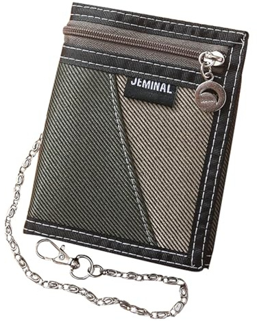 YUEcthynous Monederos largos para hombre, piel sintética con cremallera, protección RFID, monedero para teléfono móvil, tarjetero, bolso de mano para hombre con correa de mano, cartera de piel, grande