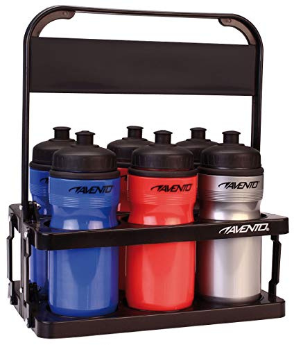 Schreuders Sport 21WD Zusammenklappbarer Tragekorb für 6 Flaschen, Schwarz, Einheitsgröße