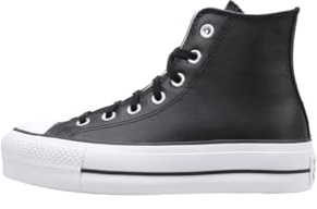 Converse Ctas Lift Hi 561675C Leather Nero Bianco Nero Bianco/36