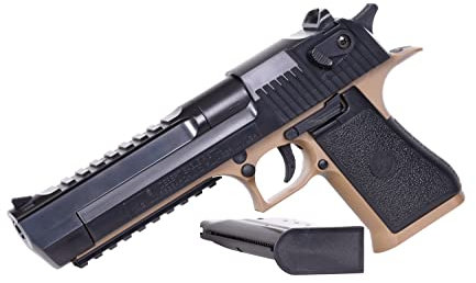 AS24 Desert Eagle .50AE Federdruck <0,5Joule Frei ab 14 6mm BB Bicolor Airsoft Pistole Kurzwaffe