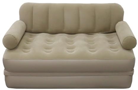 Générique Canapé Gonflable | avec Pompe à Air et Fonction Lit Pliant,Canapé de Camping Gonflable Lit Pliable - pour Adultes Plage Randonnée Voyage Jardin Terrasse