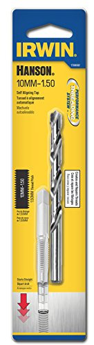 Irwin Tools Hanson 1788682 Pts Tap Plus Drill Combo 10mm-1.50/R for Tap Die Extraction