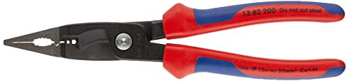 KNIPEX 6-in-1-Elektro-Installationszange, metrischer Draht