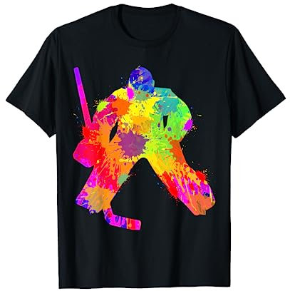 Eishockey Torwart Jungen Kinder T-Shirt