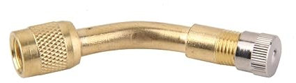 DRESSOOS 135 Schrader-ventil Reifenverlängerung Auto- -einrad-reifenvorbauverlängerung Golden
