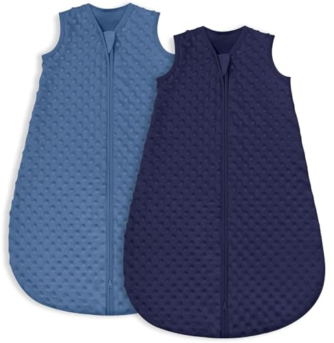 Yoofoss Lot de 2 Gigoteuse d'été pour Bébé Sac de Couchage de 1.5 TOG Gigoteuse Printemps Emmaillotage Bebe pour Nouveau-né Garçons Filles 0-6 Mois