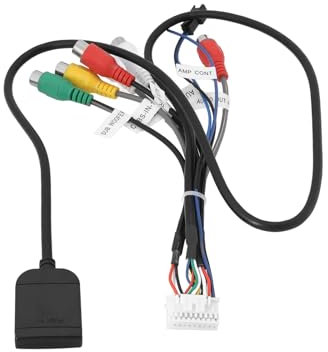 eMagTech 1x Cable de Radio Estéreo para Automóvil Android de 20 Pines con Adaptador de Ranura para Tarjeta SIM Arnés para La Mayoría de Los Dispositivos de Navegación GPS Multimedia