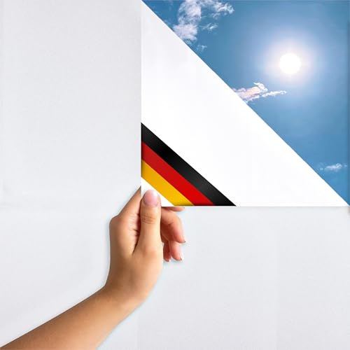 MARAPON® Lámina de Vidrio Opaca (0,445 x 2 m), Incluye Libro electrónico e Instrucciones en vídeo (Idioma español no garantizado), lámina Adhesiva de privacidad para Ventanas, Cocina, baño, Oficina