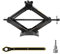 2 Ton Heavy-Duty Scissor Jack Car Lift - Labour-Saving Ratchet Handle & Electric Drill Compatible, Thickened Steel Plate Construction for Cars/SUVs/MPVs, Emergency Car Jack Kit with Lifting Wrench