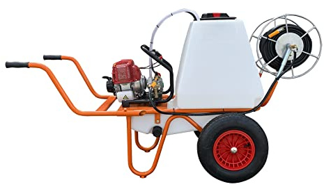 Carriola fumigadora 100L, 2 Ruote, 50 mt tubo e motore a 4 tempi
