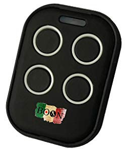 Telecomando Universale Automatico Autoapprendente Italiano per Cancelli Automatici Garage Basculanti Allarmi e Automatismi 433mhz Copia Veloce - Fix Code (BIANCO)