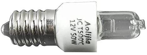 50W 12V E14 Ugnslampa Högtemperaturbeständig 500℃ Halogenlampa Torktumlare Mikrovågsglödlampa,4 St