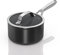 Ninja ZEROSTICK Ceramic Pro 16 cm Saucepan with Glass Lid, Scratch Resistant, Made PTFE-Free, All Hob Compatible, Black, CW30216UK